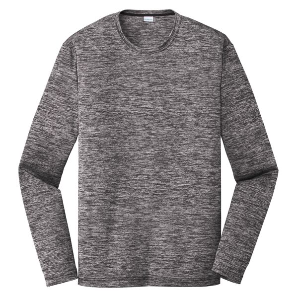Sport Tek ST90LS Long Sleeve Electric Heather Tee Thumbnail
