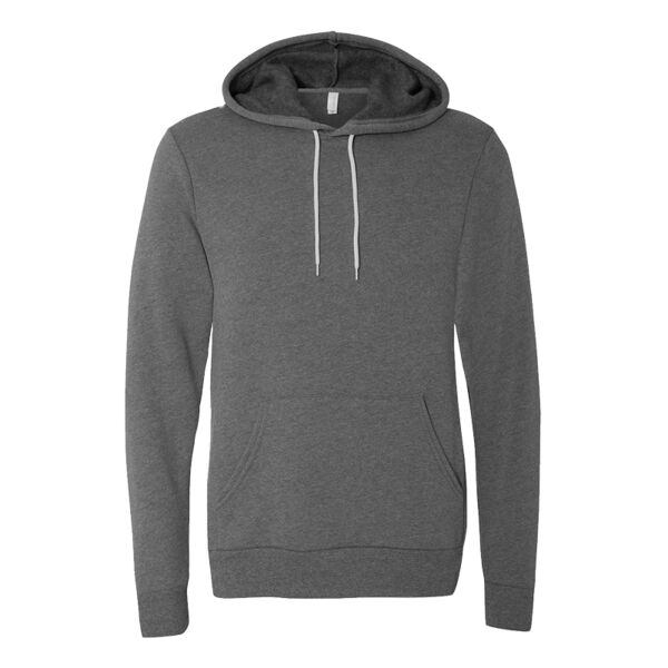 Bella 3719 Unisex Poly/Cotton Hooded Pullover Sweatshirt Thumbnail