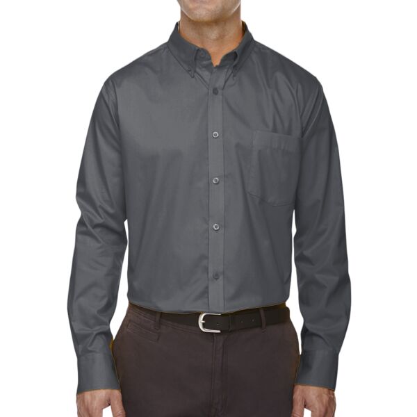 Core 88193 Men's Operate Long-Sleeve Twill Shirt Thumbnail