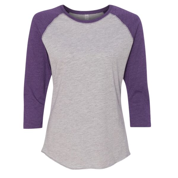 LAT 3530 Jersey Three-Quarter Sleeve Baseball T-Shirt Thumbnail