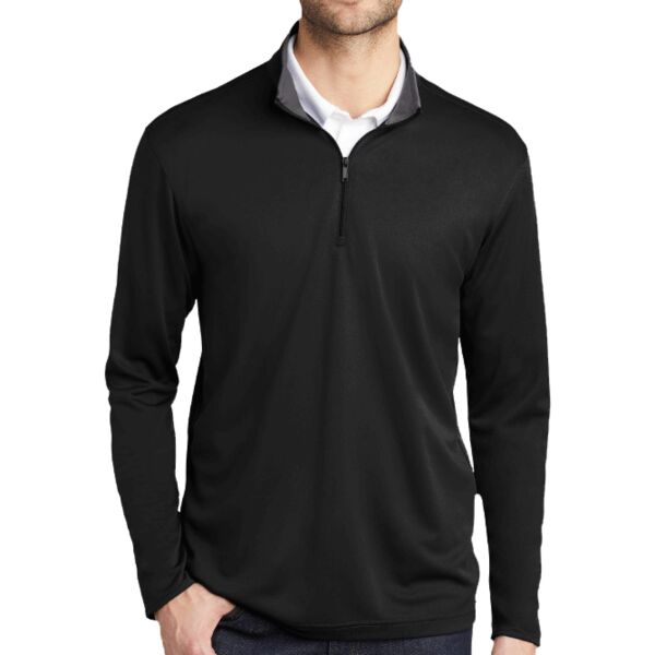 Port Authority K584 Silk Touch ™ Performance 1/4 Zip Thumbnail