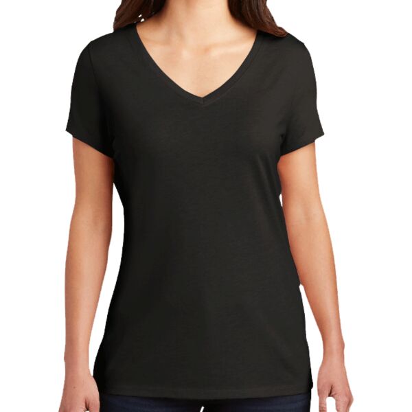 Copy of District DM1350L Women's Perfect Tri  V Neck Tee Thumbnail