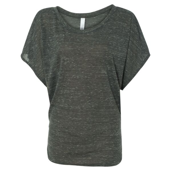 Bella 8821 Ladies' Flowy Draped Sleeve Dolman T-Shirt Thumbnail