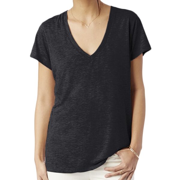 Alternative 2894 Ladies' Slinky-Jersey V-Neck T-Shirt Thumbnail