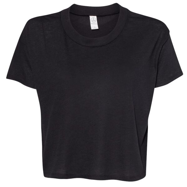 Alternative 5114 Women’s Vintage Jersey Headliner Cropped Tee Thumbnail