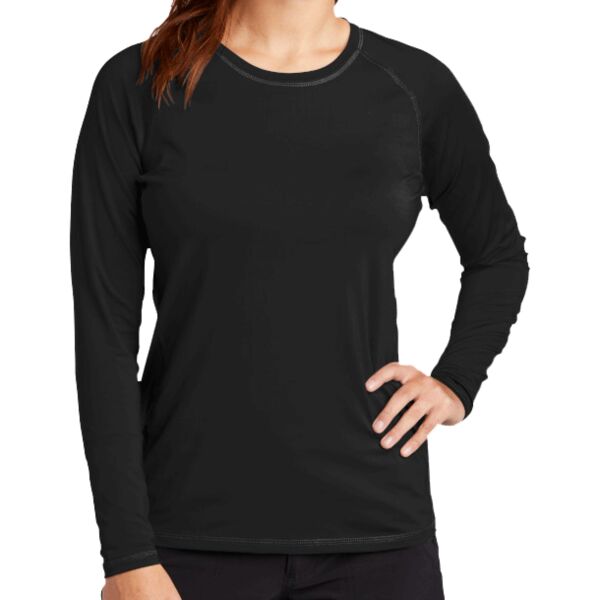 Sport Tek LST470LS Ladies Long Sleeve Rashguard Tee Thumbnail