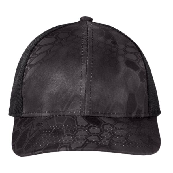Port Authority C8992 Camouflage Mesh Back Snapback Cap Thumbnail