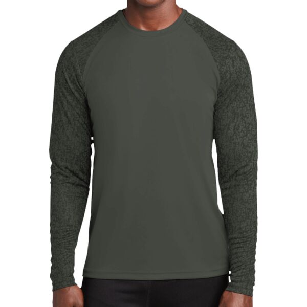 Sport Tek ST460LS Long Sleeve Digi Camo Tee Thumbnail