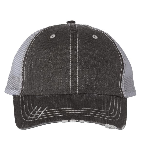 Herringbone 6990 Unstructured Trucker Cap Thumbnail