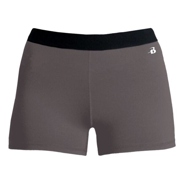 Badger 2629 Girls' Pro-Compression Shorts Thumbnail
