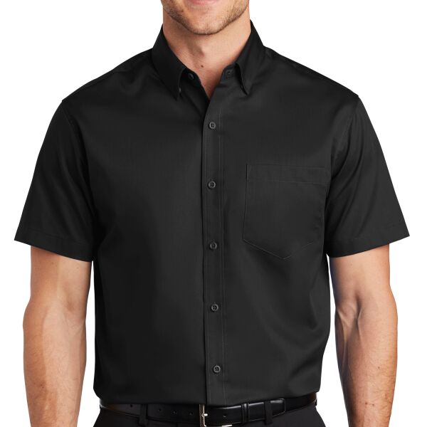 Port Authority S664 Short Sleeve SuperPro Twill Shirt Thumbnail